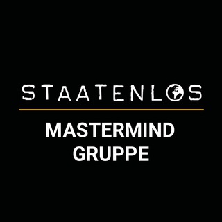 Telegram group profile photo for Staatenlos Mastermind Gruppe