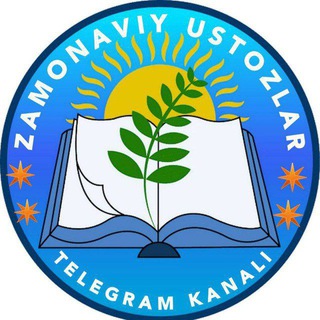 Telegram profile photo for "ZAMONAVIY USTOZLAR" -OMMAVIY KANALI