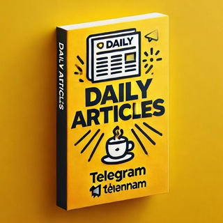 Telegram profile photo for DAILY ARTICLES | READING