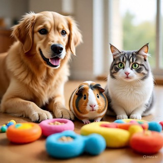 Telegram profile photo for PETS' WORLD