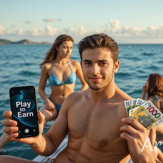 Telegram group profile photo for Play to Earn Community #p2e #play2earn #playtoearn #ptoe