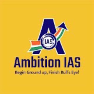 Telegram profile photo for www.AmbitionIAS.com (Official)