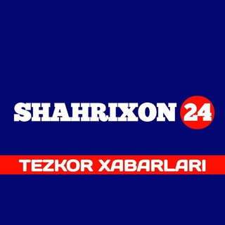 Telegram profile photo for SHAHRIXON24 | TEZKOR XABARLARI
