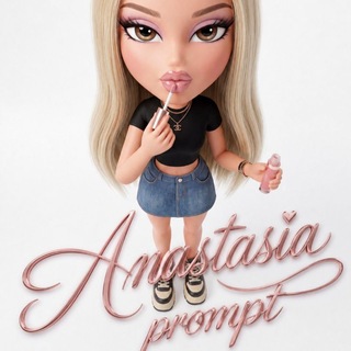 Telegram profile photo for Anastasia prompt