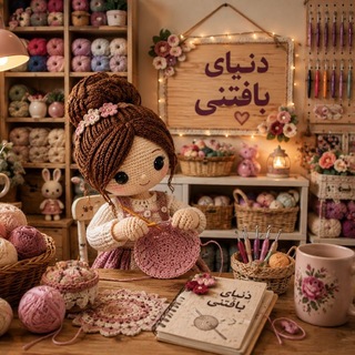 Telegram profile photo for دنیای بافتنی