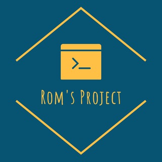 Telegram group profile photo for Rom's Project