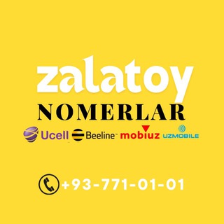 Telegram profile photo for ZALATOYNUMERLAR