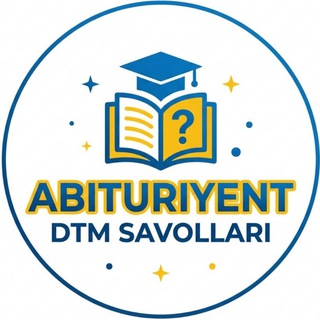 Telegram profile photo for Abituriyent DTM savollari | Matematika