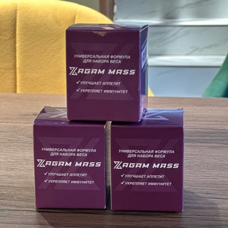 Telegram profile photo for ZAGAM MASS | для набора массы