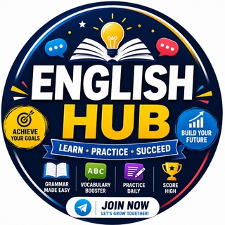 Telegram profile photo for English Hub