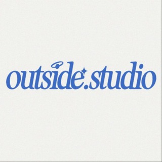 Telegram profile photo for outside.studio