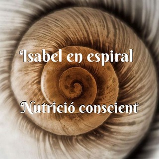 Telegram profile photo for Isabel en espiral. Nutrició conscient