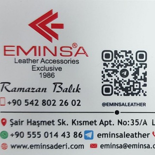 Telegram profile photo for Eminsa Leather