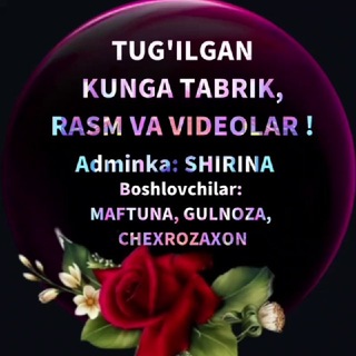 Telegram profile photo for Tuĝilgan kunga tabrik rasm va videolar!