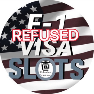 Telegram profile photo for πΊπΈ F1 Visa Refused SLOTS