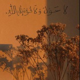 Telegram profile photo for ﴿ الاُبذكَر اللّه تطِمئَن القلٌوْب﴾