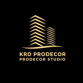Telegram profile photo for KRD_PRODECOR | PRODECOR studio | Строительная компания | Студия дизайна |