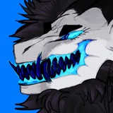 Telegram profile photo for the dragon artist
