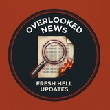 Telegram profile photo for Overlooked News 🔥