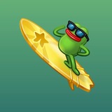 Telegram profile photo for PepeSurge