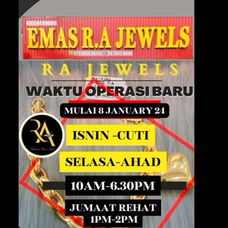 Telegram profile photo for KEDAI EMAS R A JEWELS (SUBANG PERDANA)