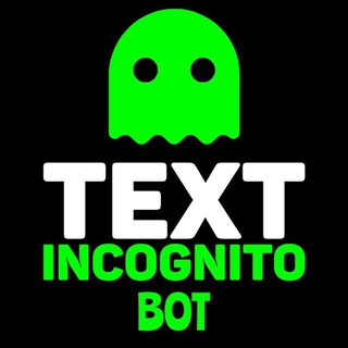 Telegram profile photo for TextIncognito by Chat Incognito Bot