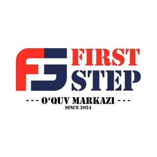 Telegram profile photo for FIRST STEP || O'QUV MARKAZI