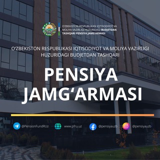 Telegram profile photo for Pensiya jamg'armasi | Rasmiy kanal