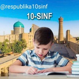 Telegram profile photo for 10-sinf