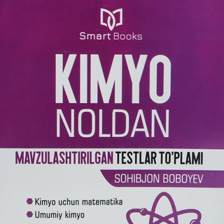 Telegram profile photo for KIMYO NOLDAN kanal «Jahongir Ziyo»