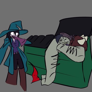 Telegram profile photo for 🚂Sam's Trash dumpster