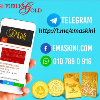 Telegram profile photo for EmasKini.com