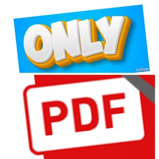 Telegram profile photo for 📌 Only Pdf