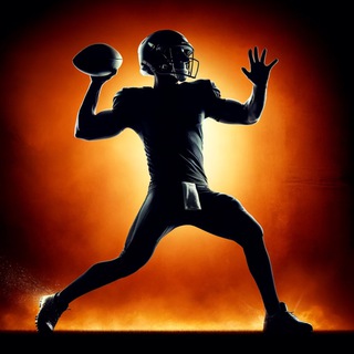 Telegram profile photo for NFL news alerts: injuries, lineups, transactions. Fantasy and Bets