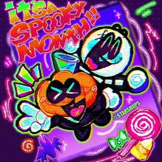 Telegram profile photo for Spooky month/oc confession