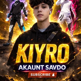 Telegram profile photo for Kiyro.ff: Akaunt savdo