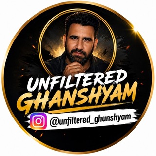 Telegram profile photo for Unfiltered Ghanshyam
