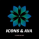 Telegram profile photo for ICONS AVA SENADA 🦋 !¡