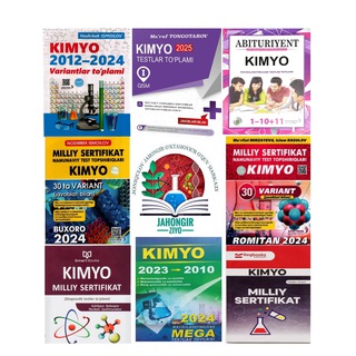 Telegram profile photo for MEGA KIMYO «JAHONGIR ZIYO» Barcha Kimyo kitoblarning video yechimlari
