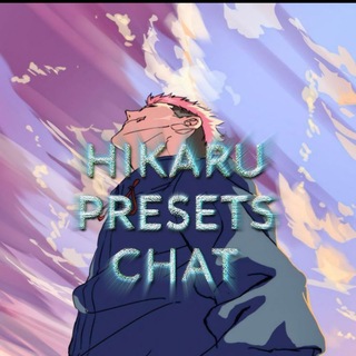 Telegram profile photo for Hikaru Presets Chat 愛