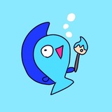 Telegram profile photo for BlueFish co. — творческий канал !