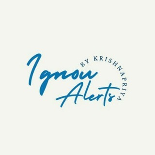 Telegram profile photo for IGNOU Alerts