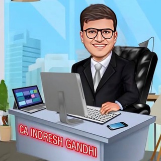 Telegram profile photo for CA Indresh Gandhi - CA Foundation & Inter Law