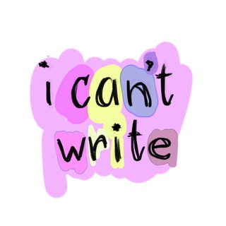 Telegram profile photo for i can’t write