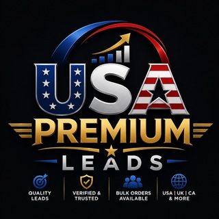 Telegram profile photo for USA Premium Leads