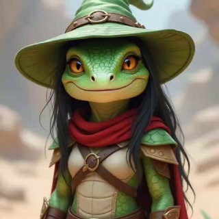 Telegram profile photo for Reptiloid waifus
