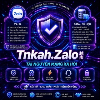Telegram profile photo for 提供越南Zalo账号Cung cấp ZaloVN