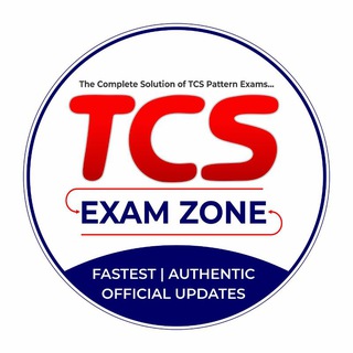 Telegram profile photo for TCS Exam Zone 🔴