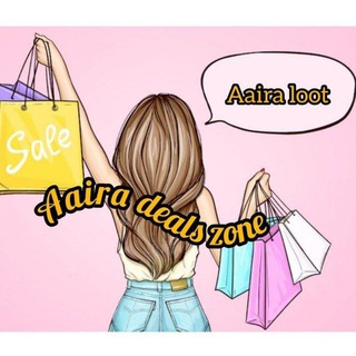 Telegram profile photo for Aaira loot🛒🛍️