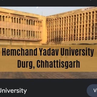 Telegram profile photo for Durg University Hemchand Yadav VISHWAVIDYALAYA